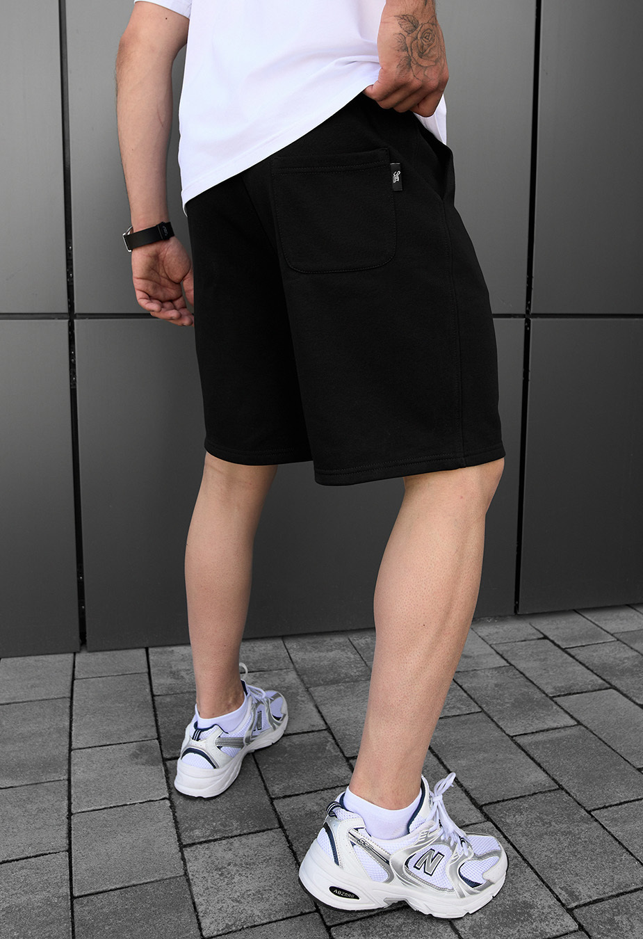 Spodenki Staff dje black logo