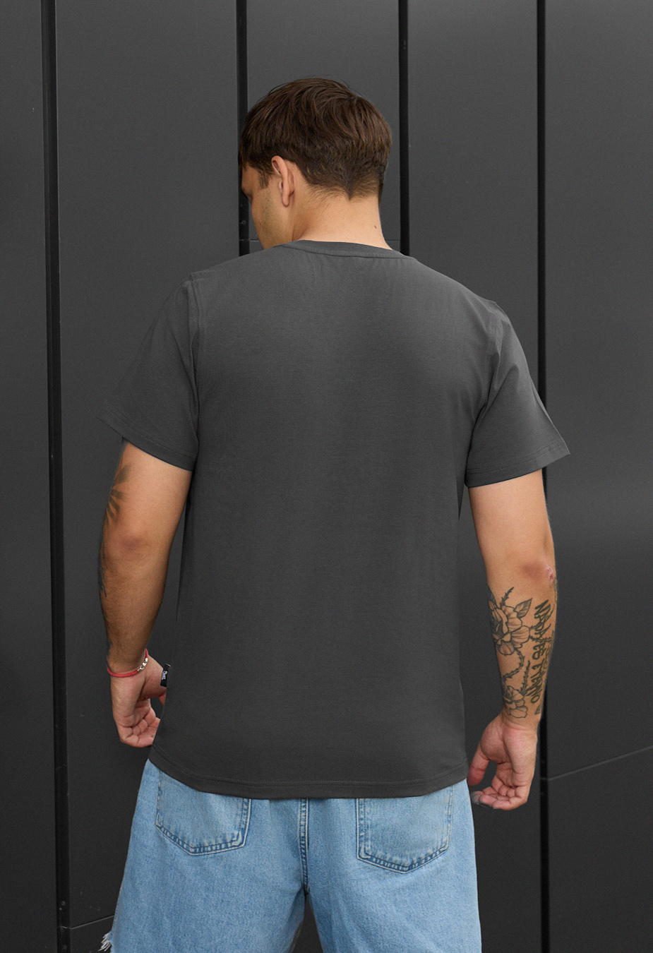 Koszulka Staff dark gray basic