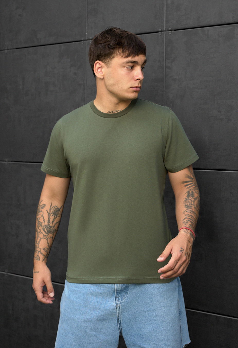 Koszulka Staff khaki basic