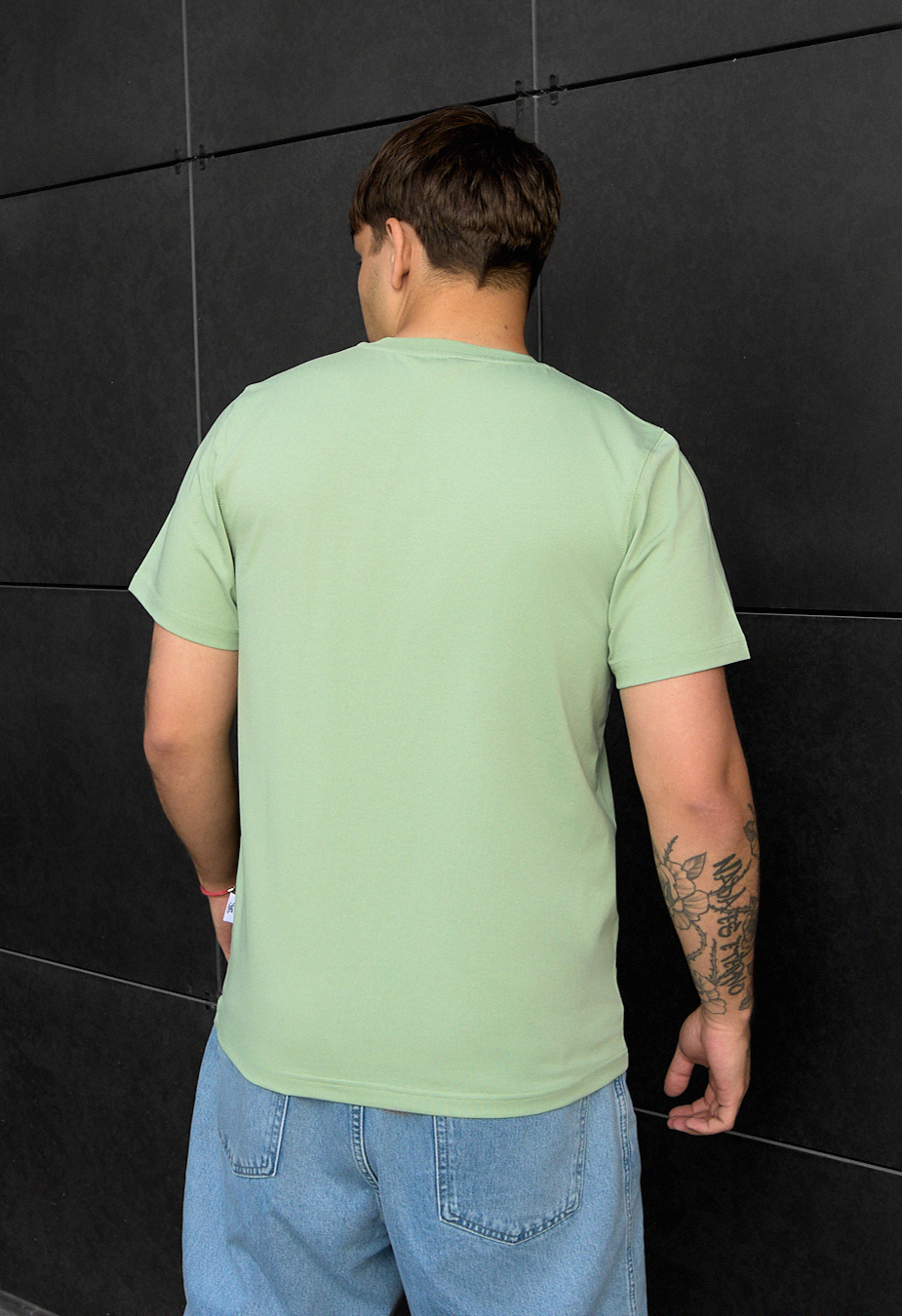 Koszulka Staff light green basic