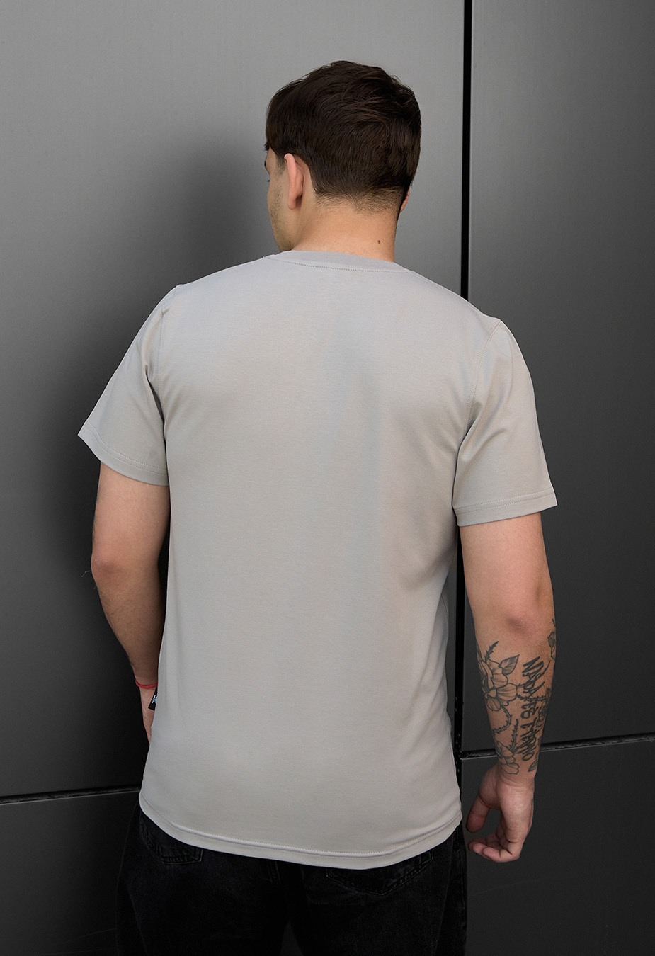 Koszulka Staff light gray basic