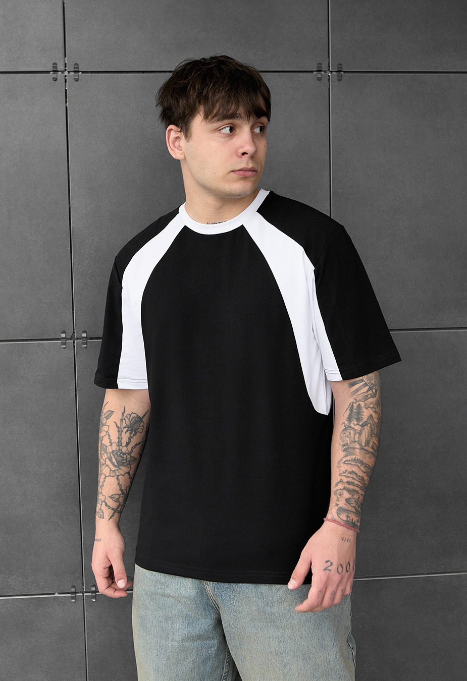 Koszulka Staff fli black & white