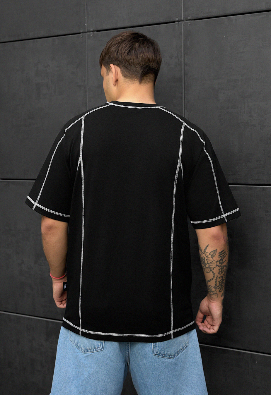 Koszulka Staff black logo oversize
