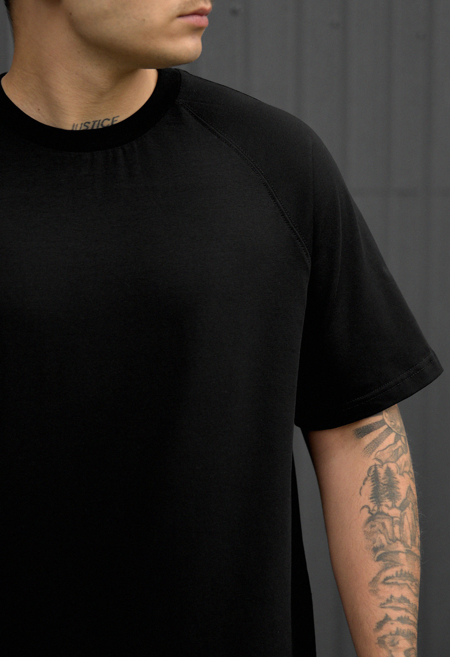 Koszulka Staff reglan black