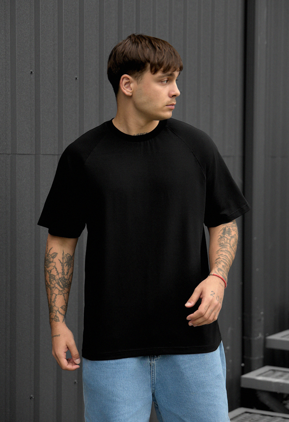 Koszulka Staff reglan black