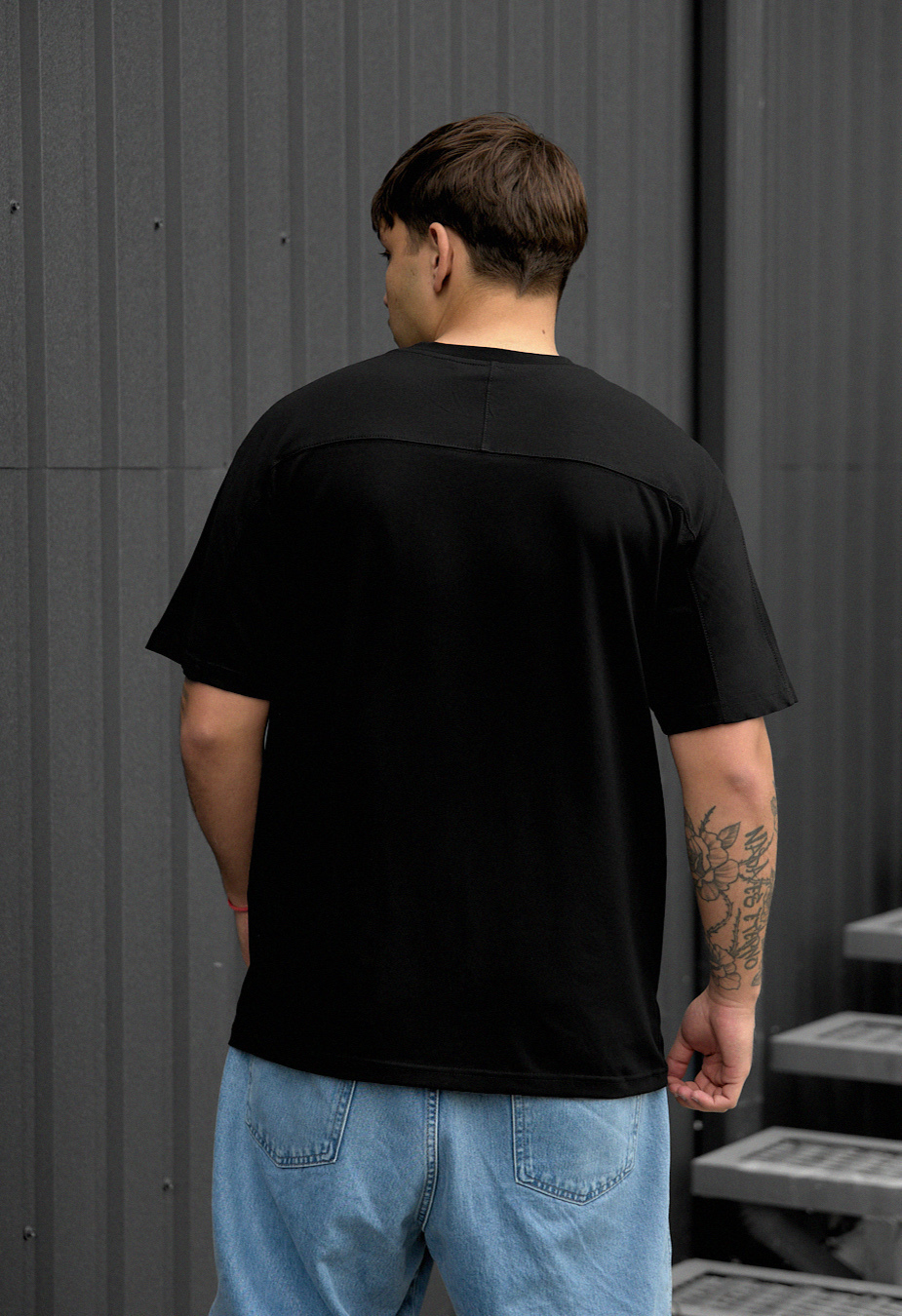 Koszulka Staff reglan black