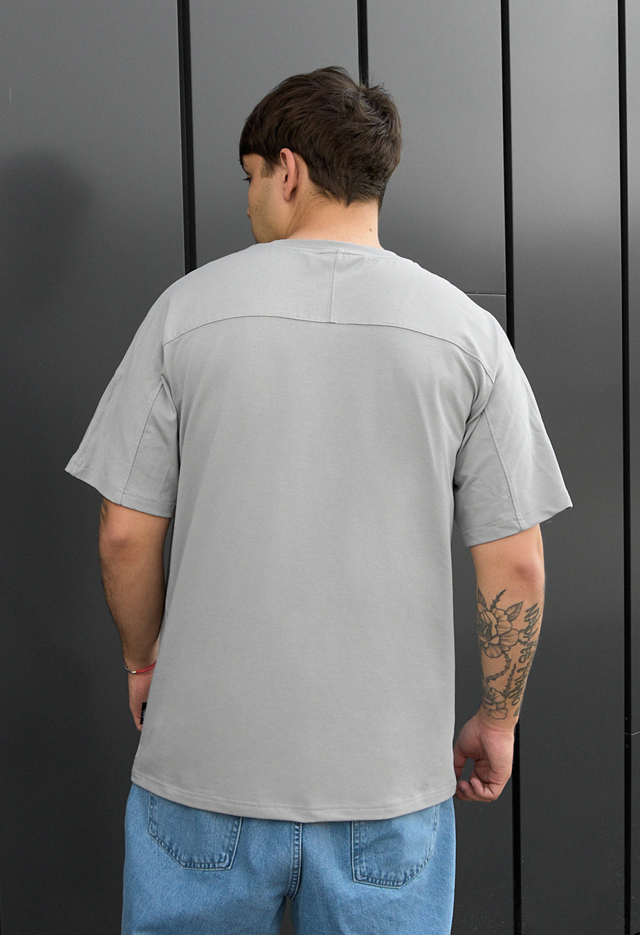 Koszulka Staff reglan gray