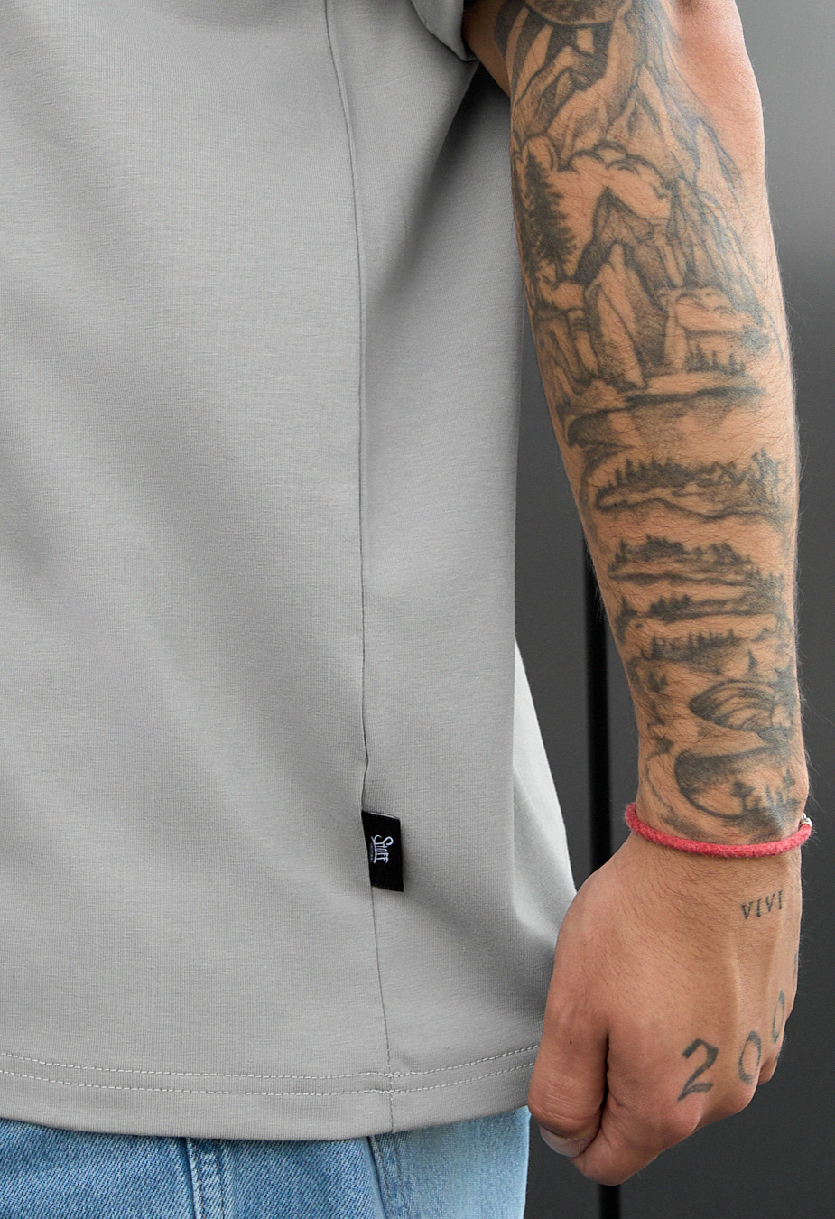 Koszulka Staff reglan gray