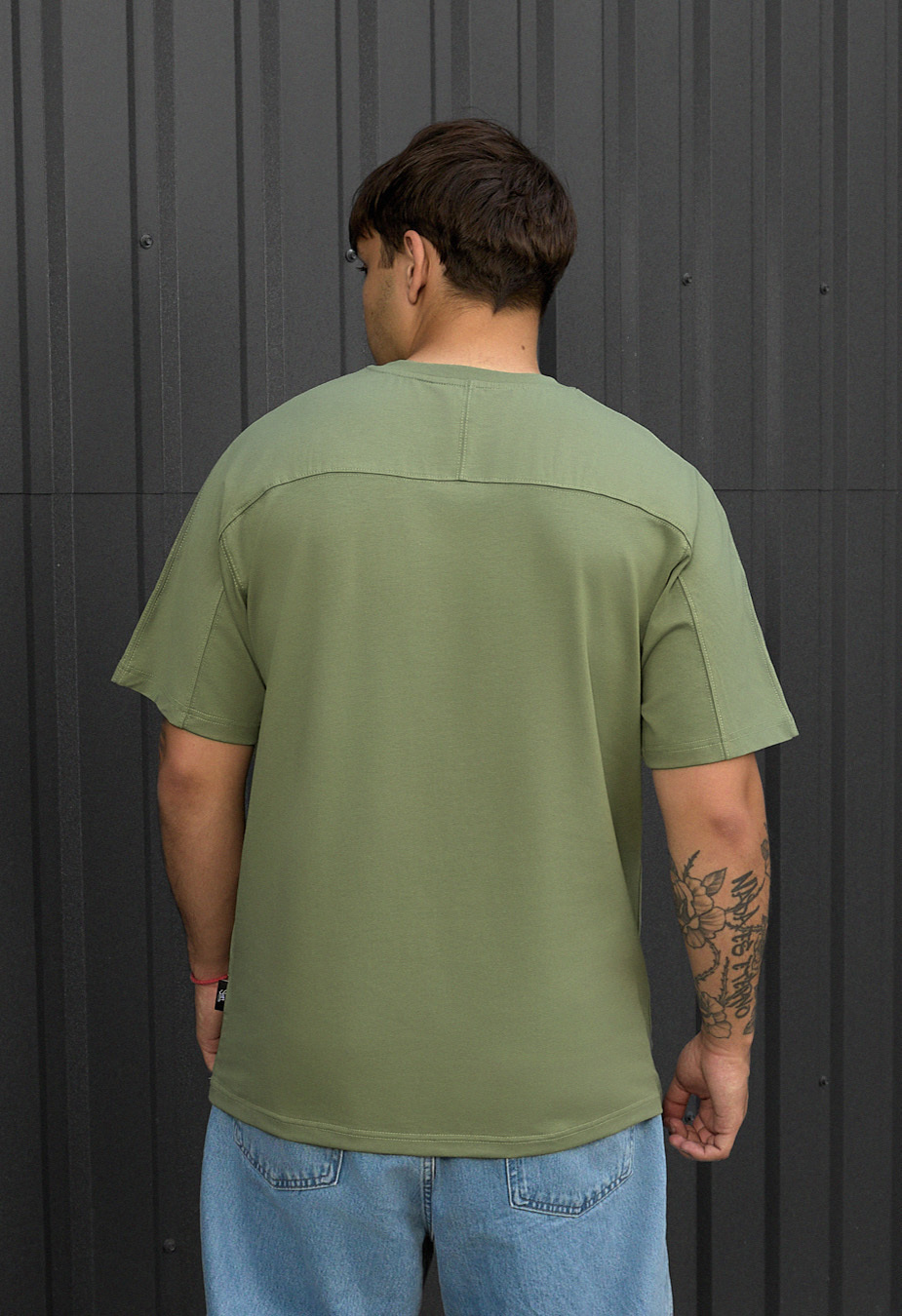 Koszulka Staff reglan khaki
