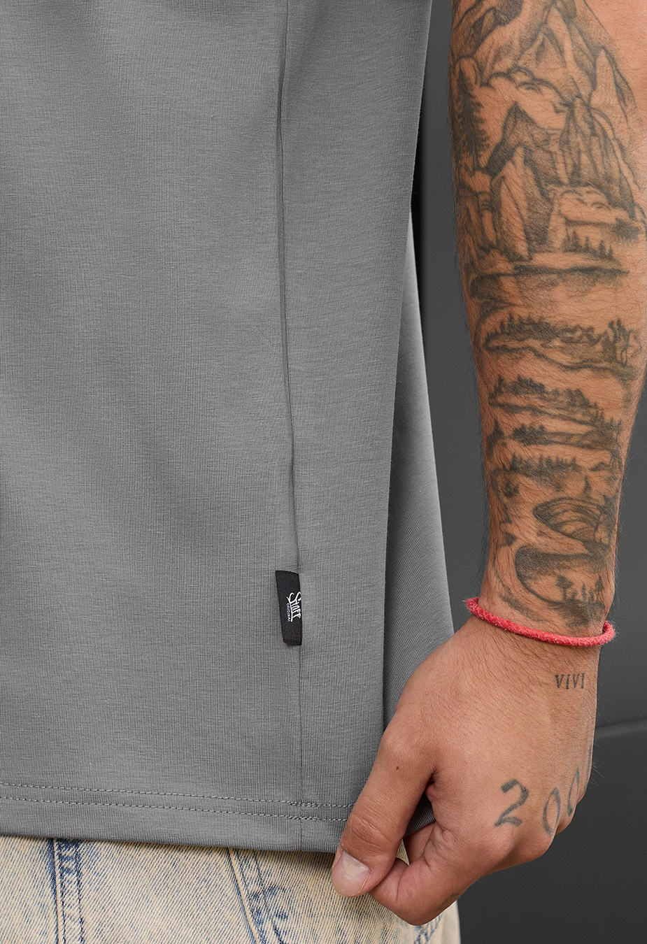 Koszulka Staff reglan gray