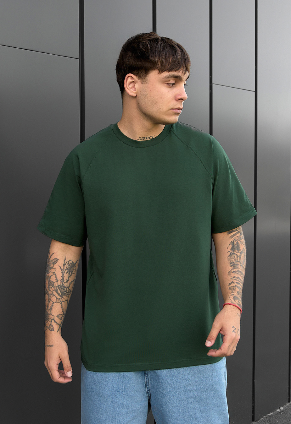 Koszulka Staff reglan green