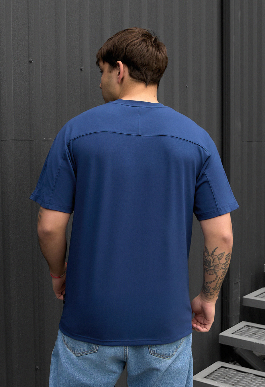 Koszulka Staff reglan navy