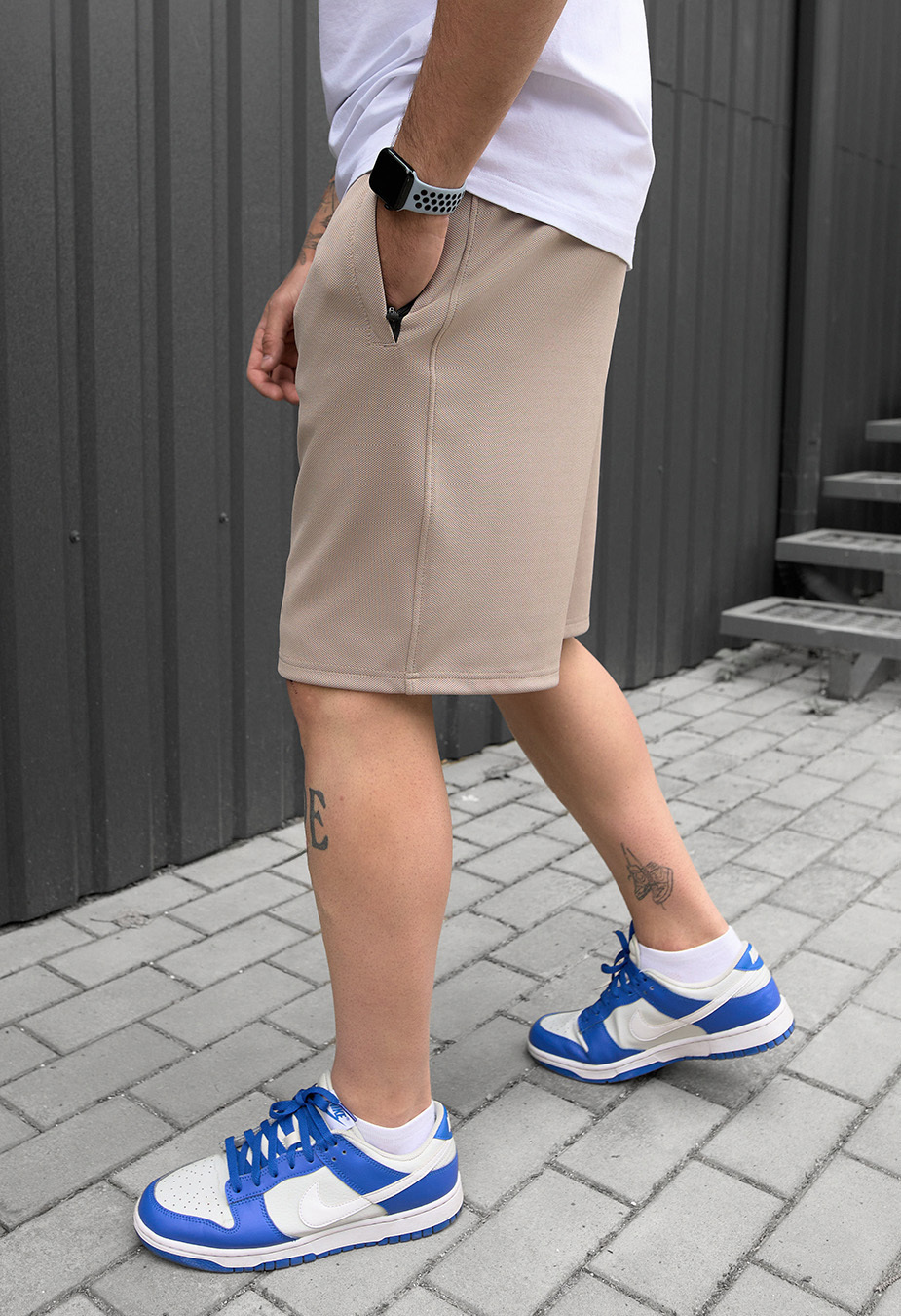 Spodenki Staff jam light beige