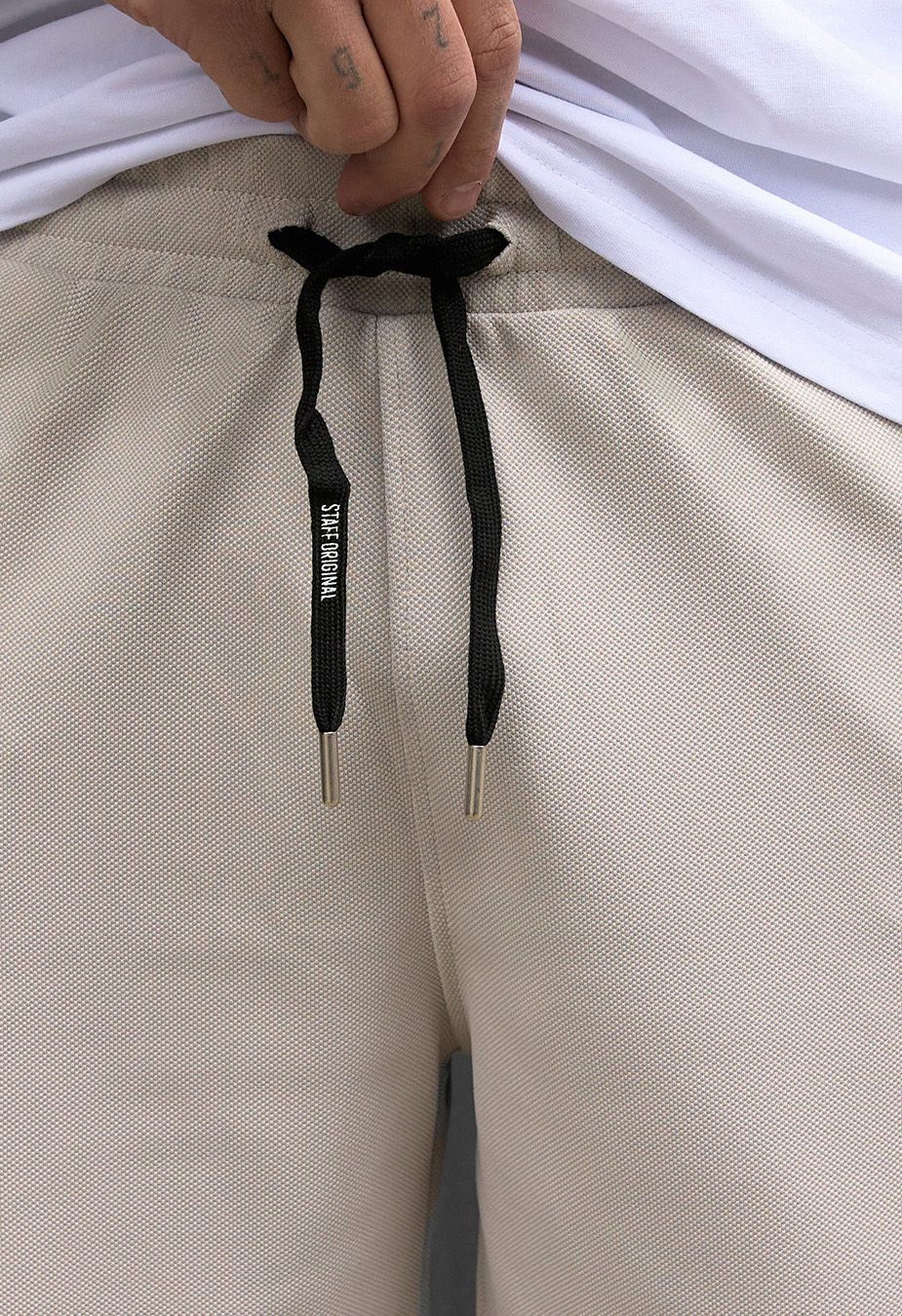 Spodenki Staff jam light gray