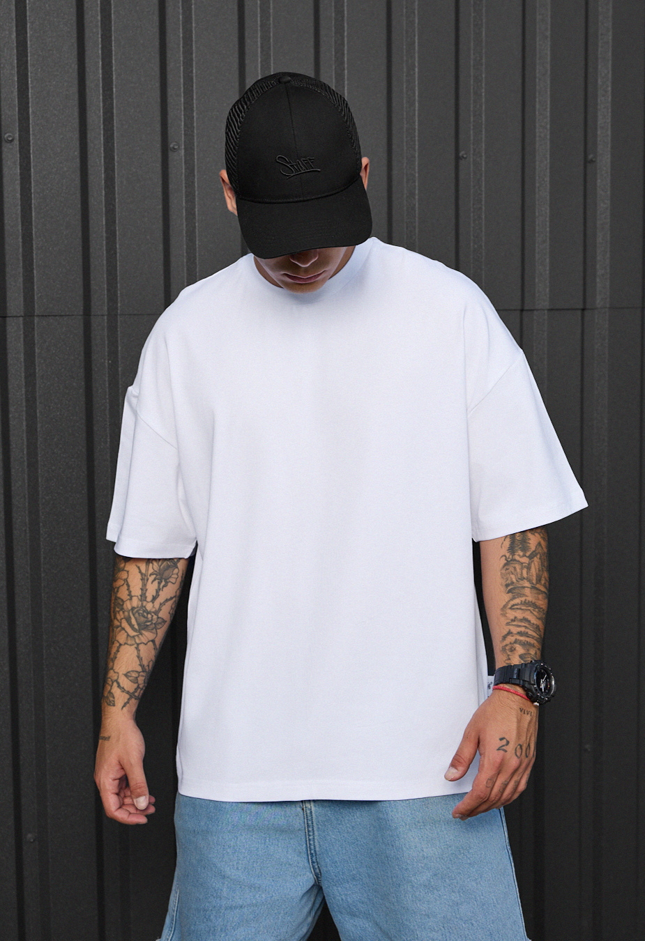 Koszulka Staff white oversize