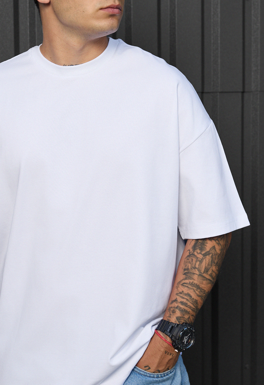 Koszulka Staff white oversize