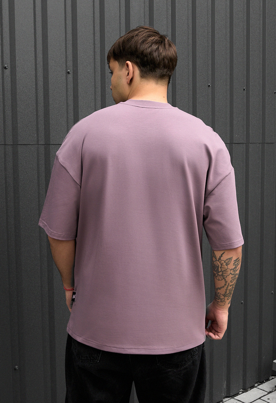 Koszulka Staff purple oversize