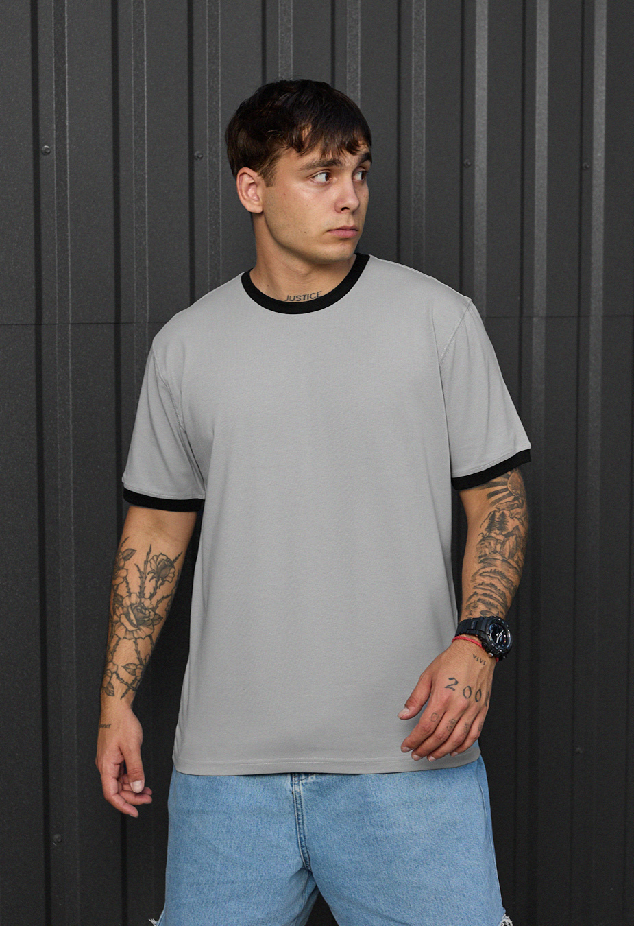 Koszulka Staff ve gray & black