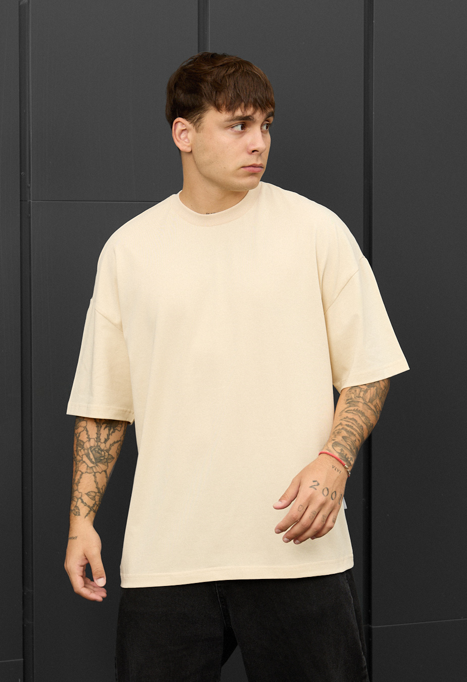 Koszulka Staff milk oversize