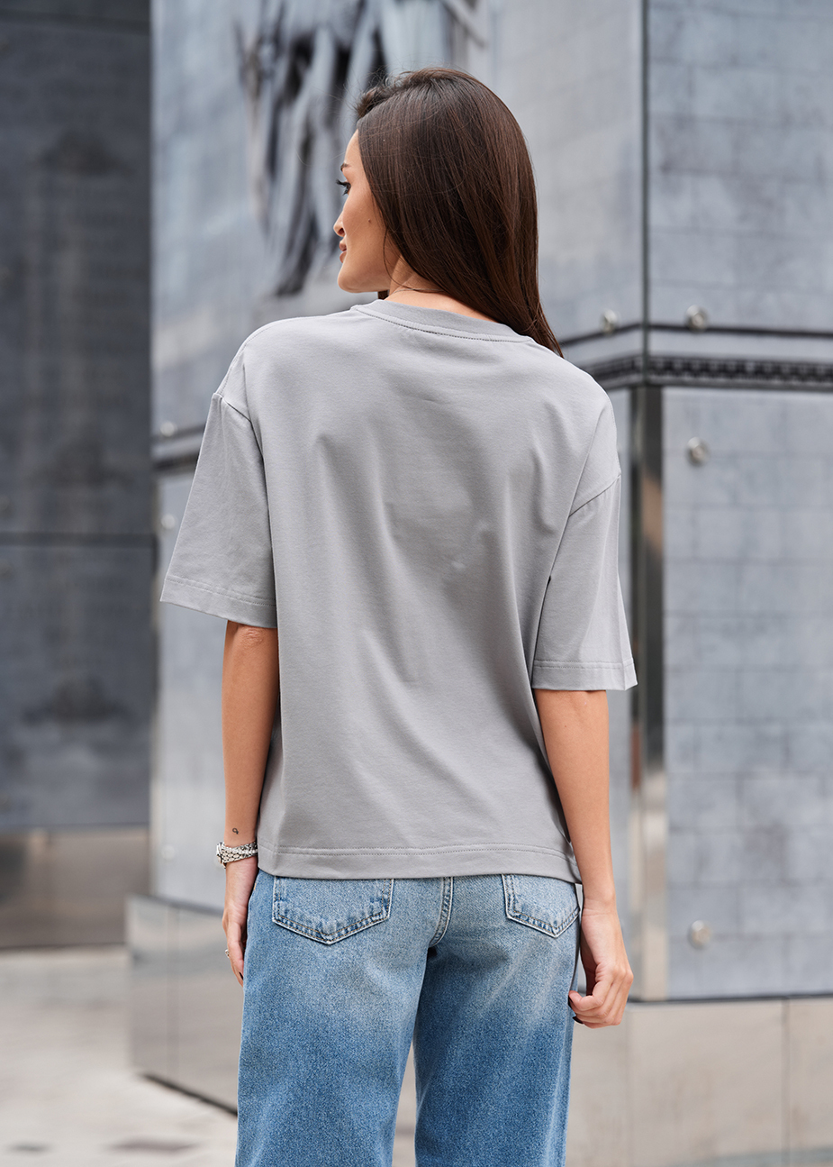Koszulka Staff gray oversize