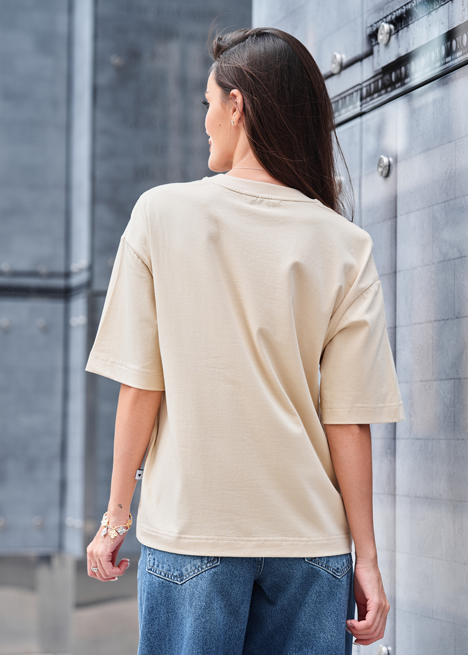 Koszulka Staff milk oversize