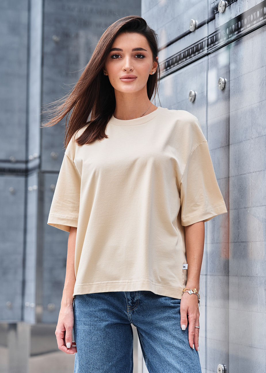 Koszulka Staff milk oversize