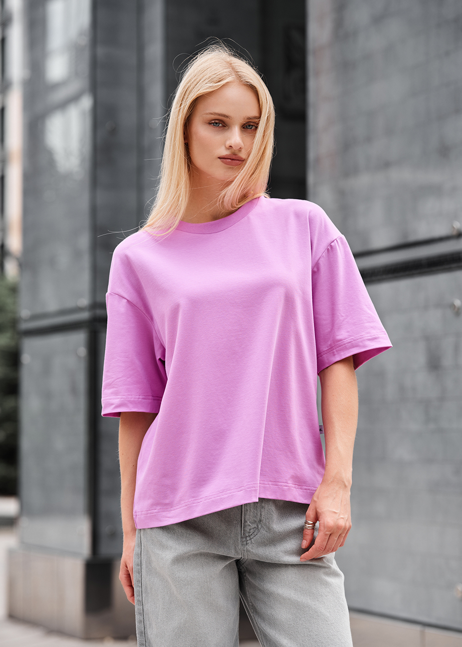 Koszulka Staff lilac oversize
