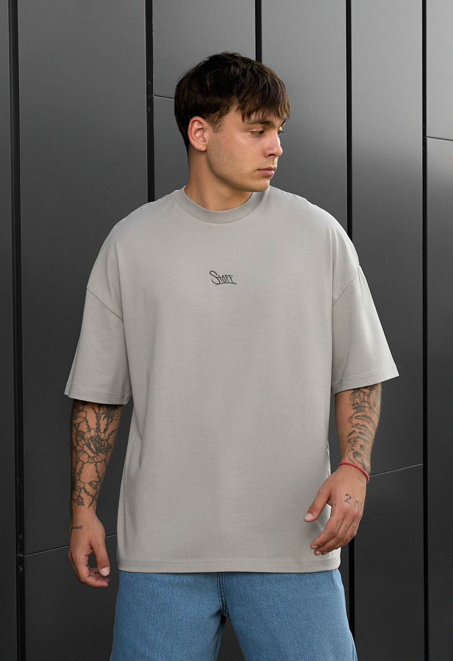 Koszulka Staff night & logo oversize