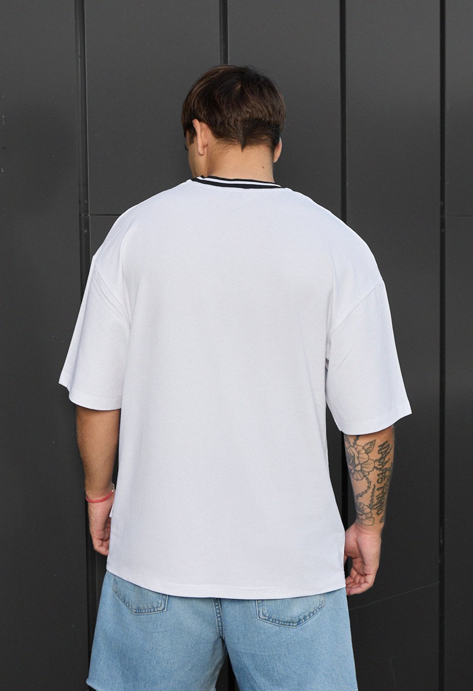 Koszulka Staff white logo oversize