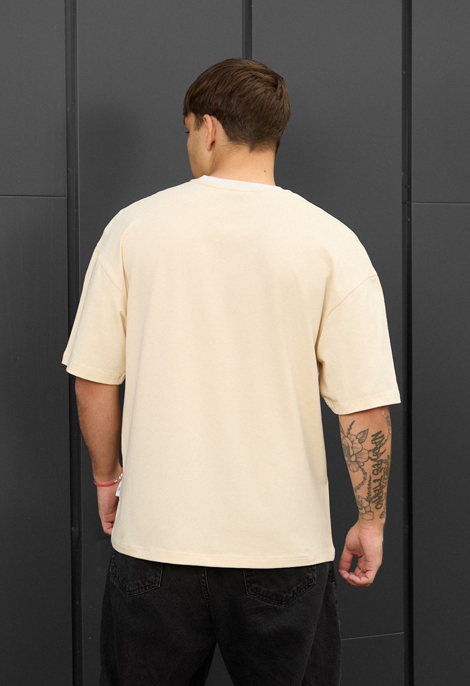 Koszulka Staff milk logo oversize