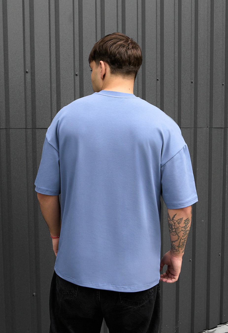 Koszulka Staff blue oversize