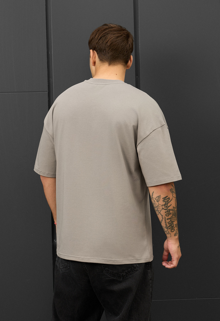 Koszulka Staff gray oversize