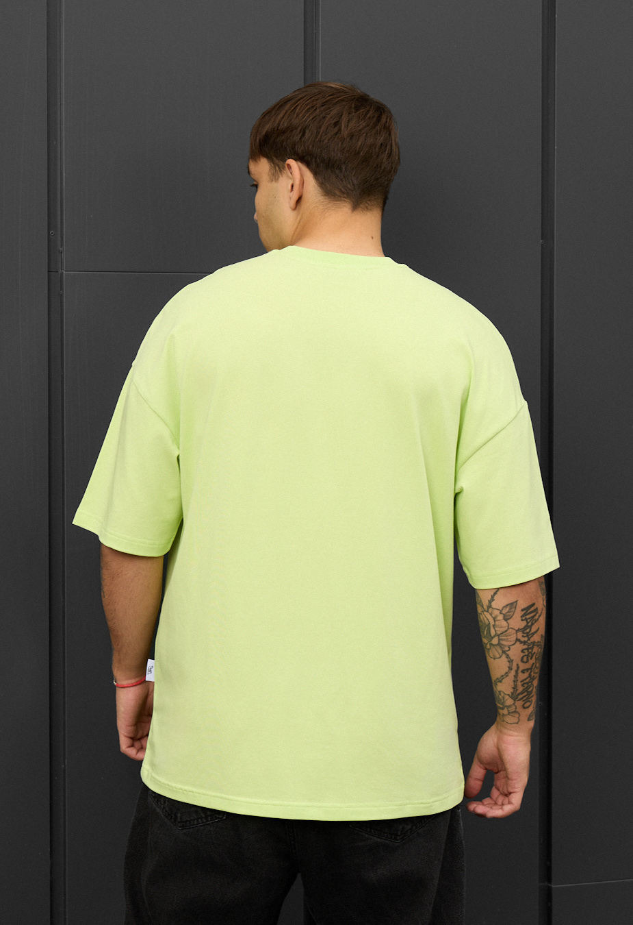 Koszulka Staff light green oversize
