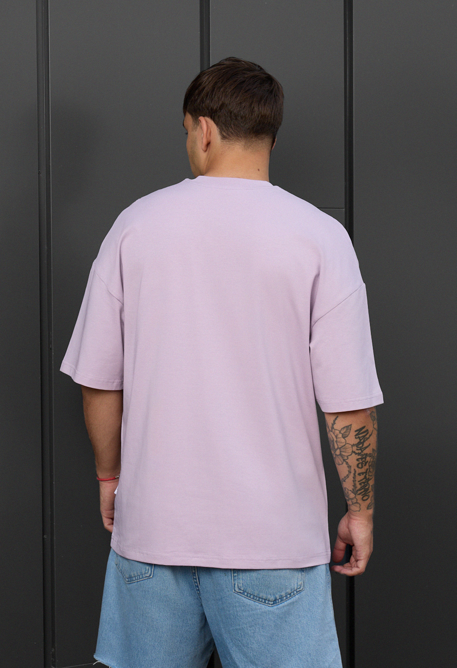 Koszulka Staff lilac oversize