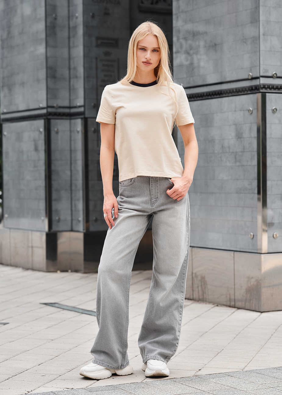 Koszulka Staff in milk & navy