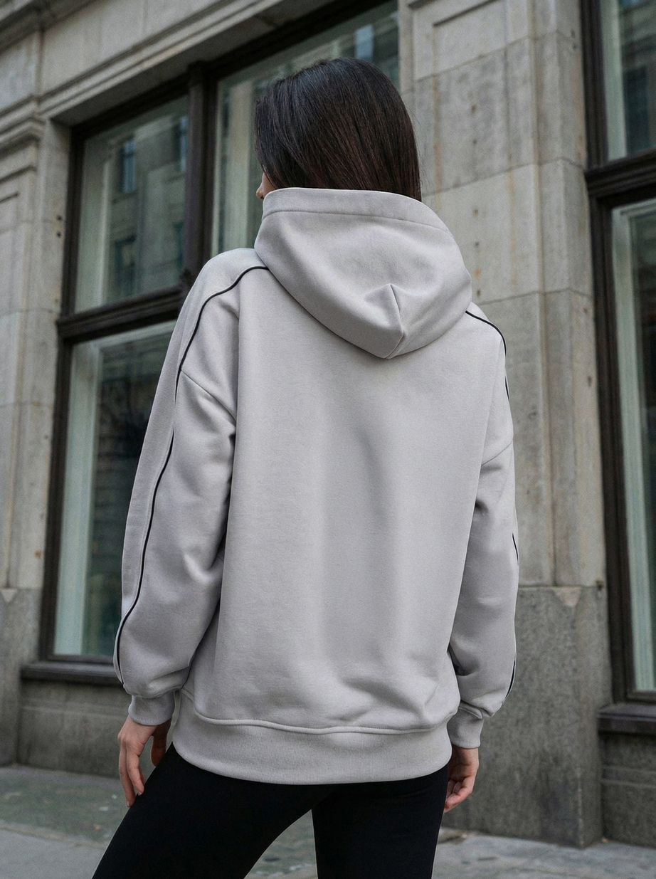 Bluza Staff jo light gray reflective