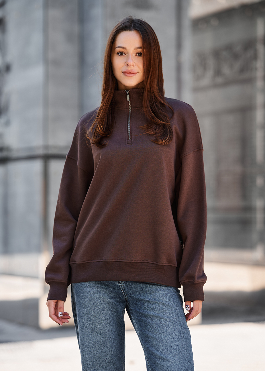 Olimpijka Staff mau brown oversize