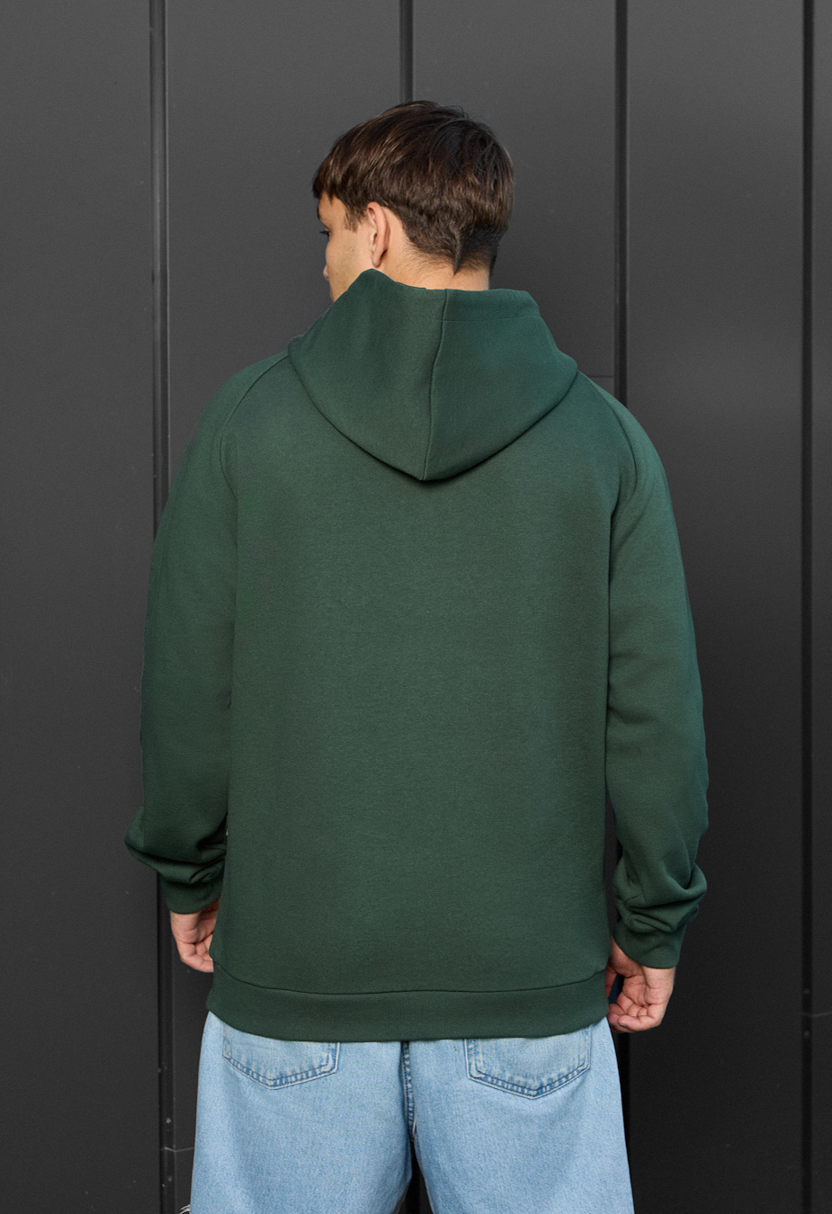 Bluza Staff re green logo oversize