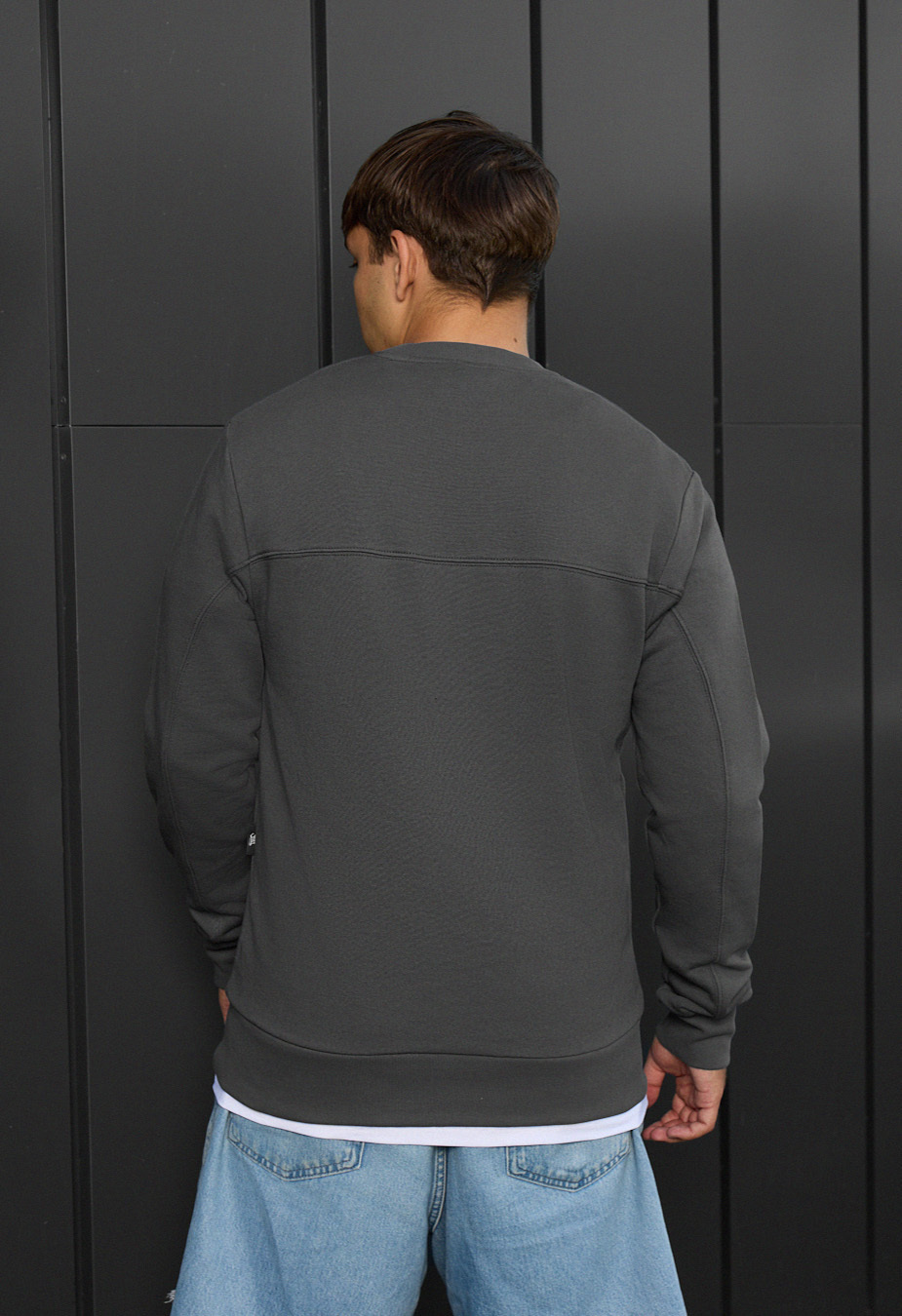 Bluza Staff dark gray basic