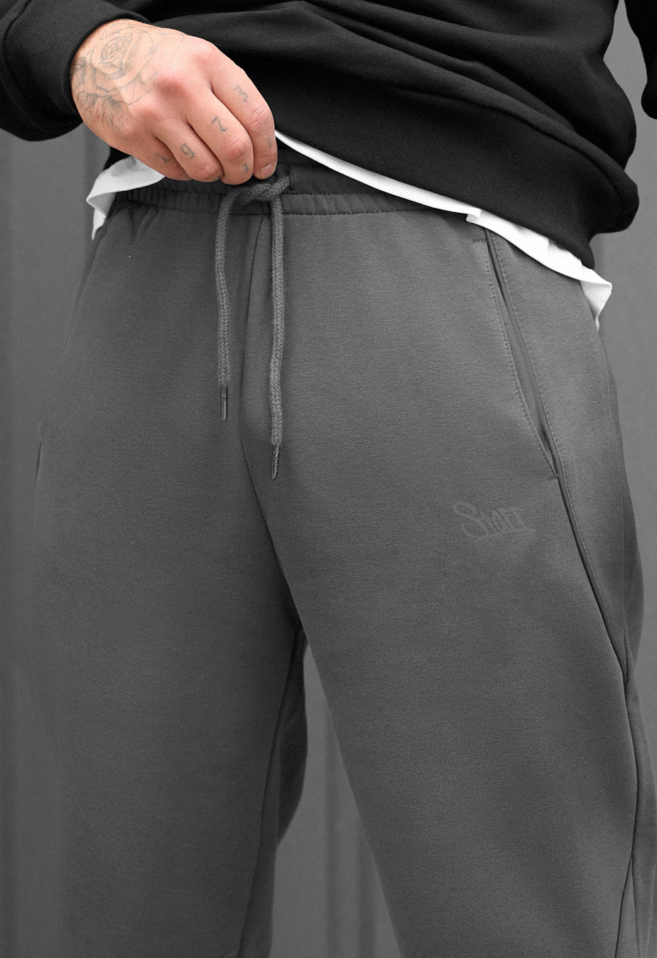 Spodnie dresowe Staff ers gray