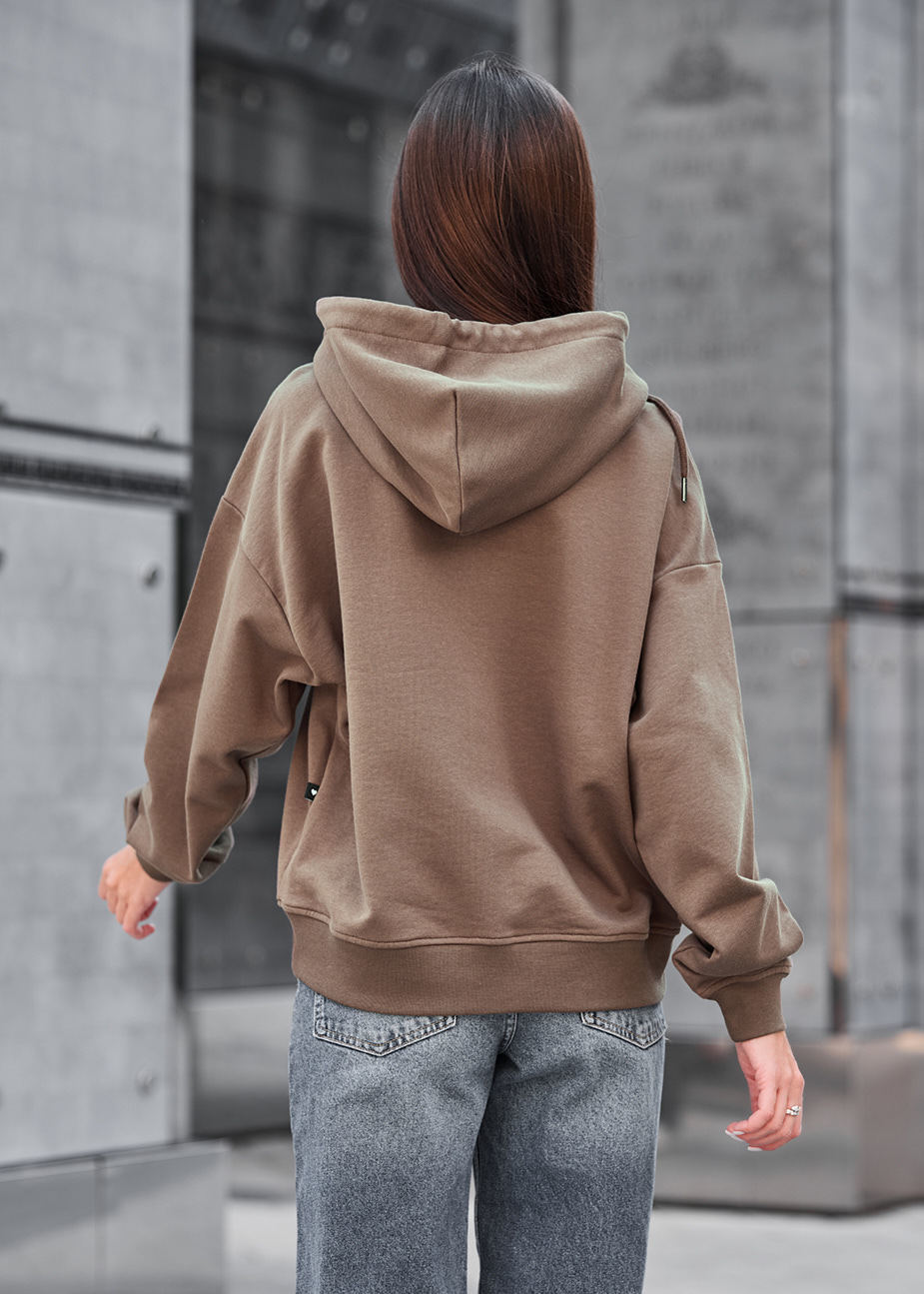 Bluza Staff fiz brown oversize