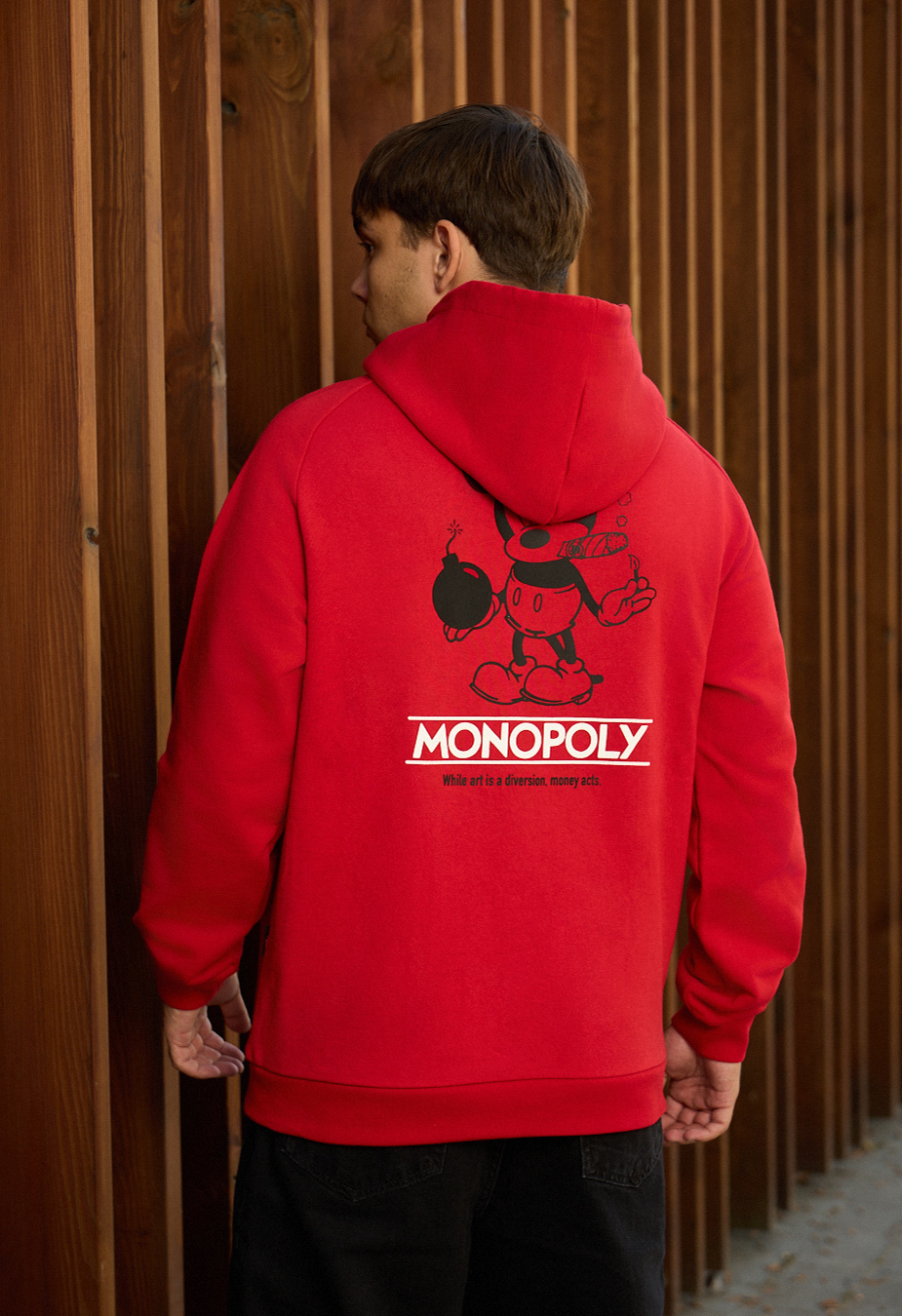 Bluza Staff monopoly oversize
