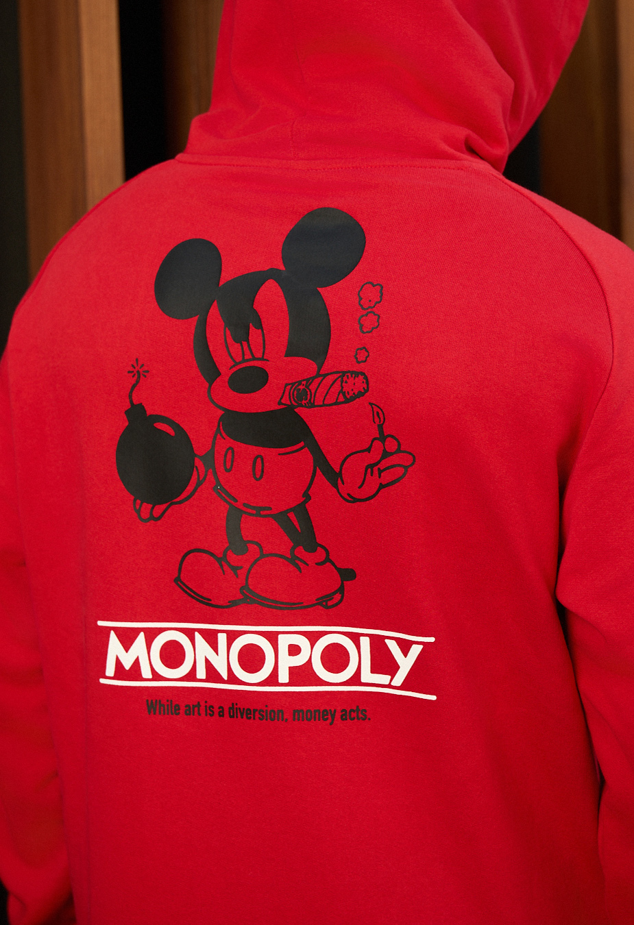 Bluza Staff monopoly oversize