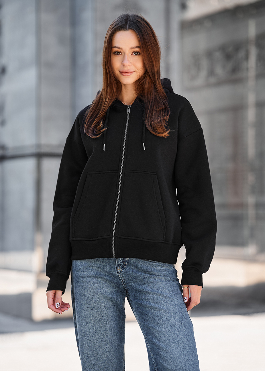 Bluza Staff fiz black oversize fleece