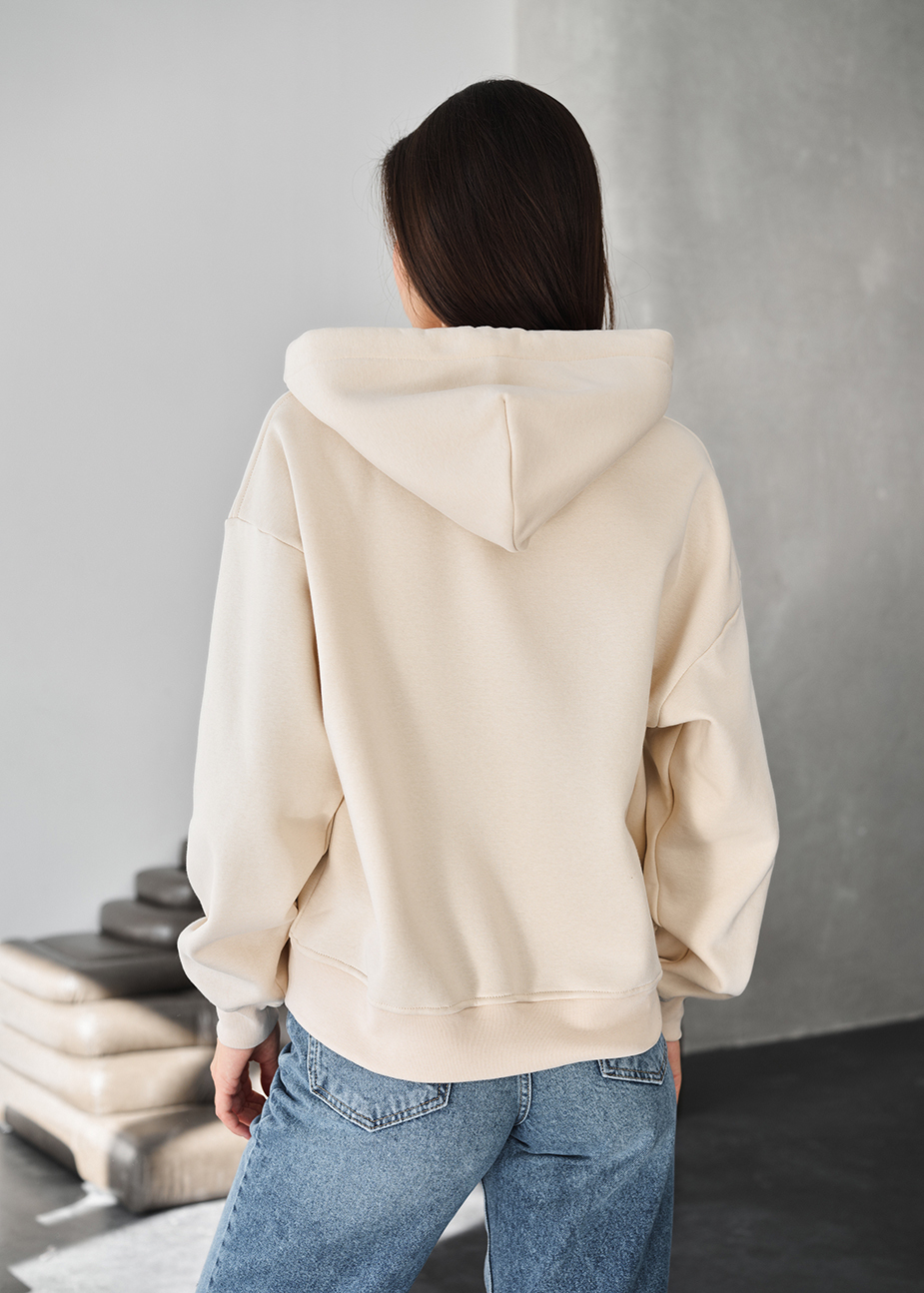 Bluza Staff fiz milk oversize fleece