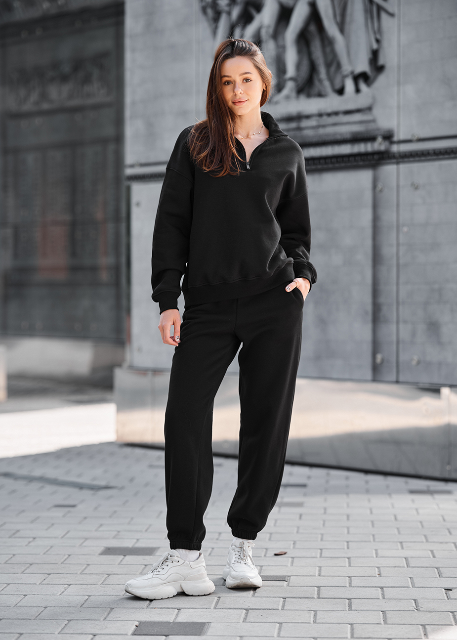 Spodnie Staff black fleece