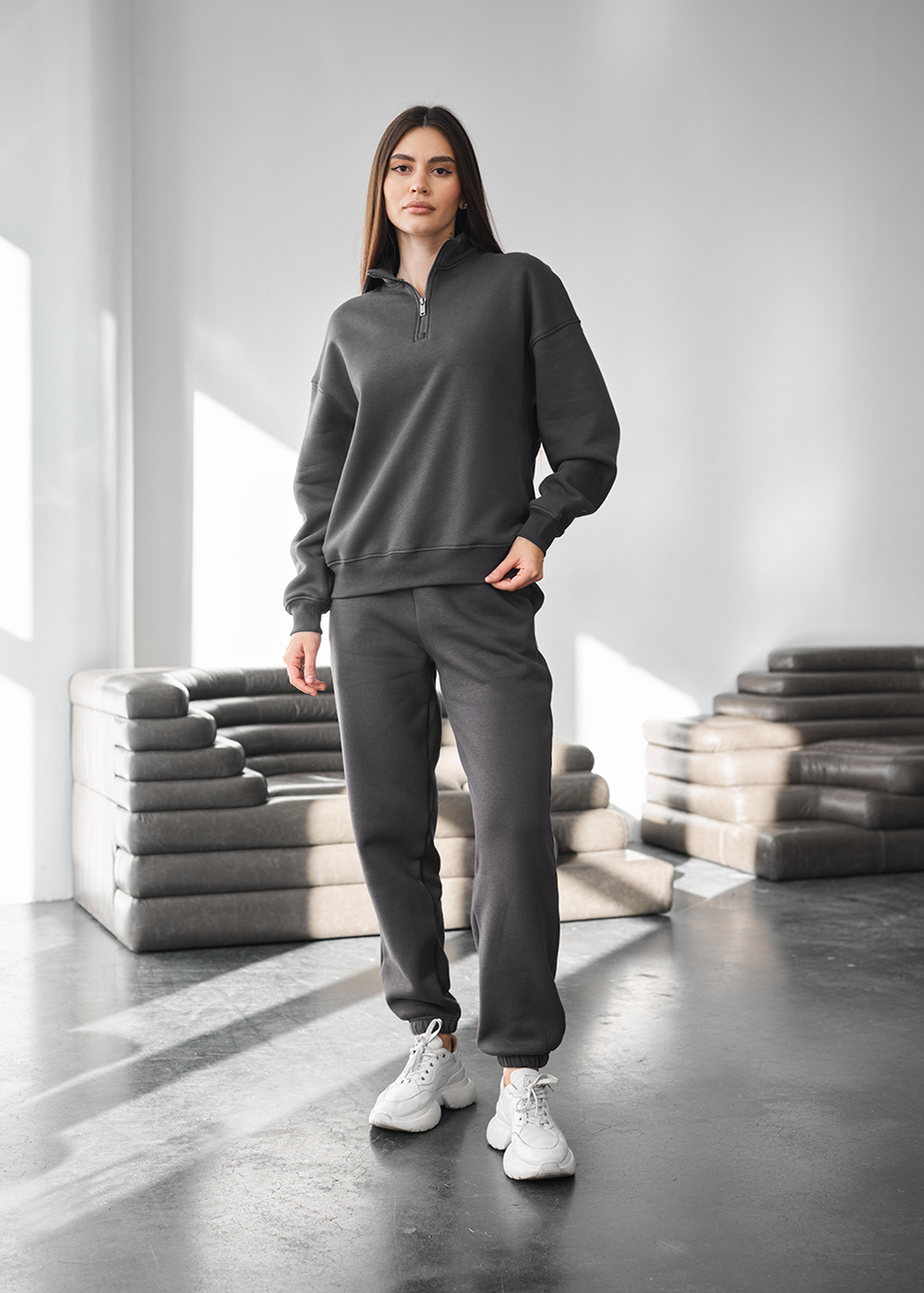 Dres Staff dark gray fleece