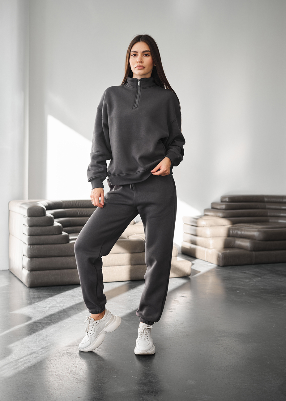 Dres Staff dark gray fleece