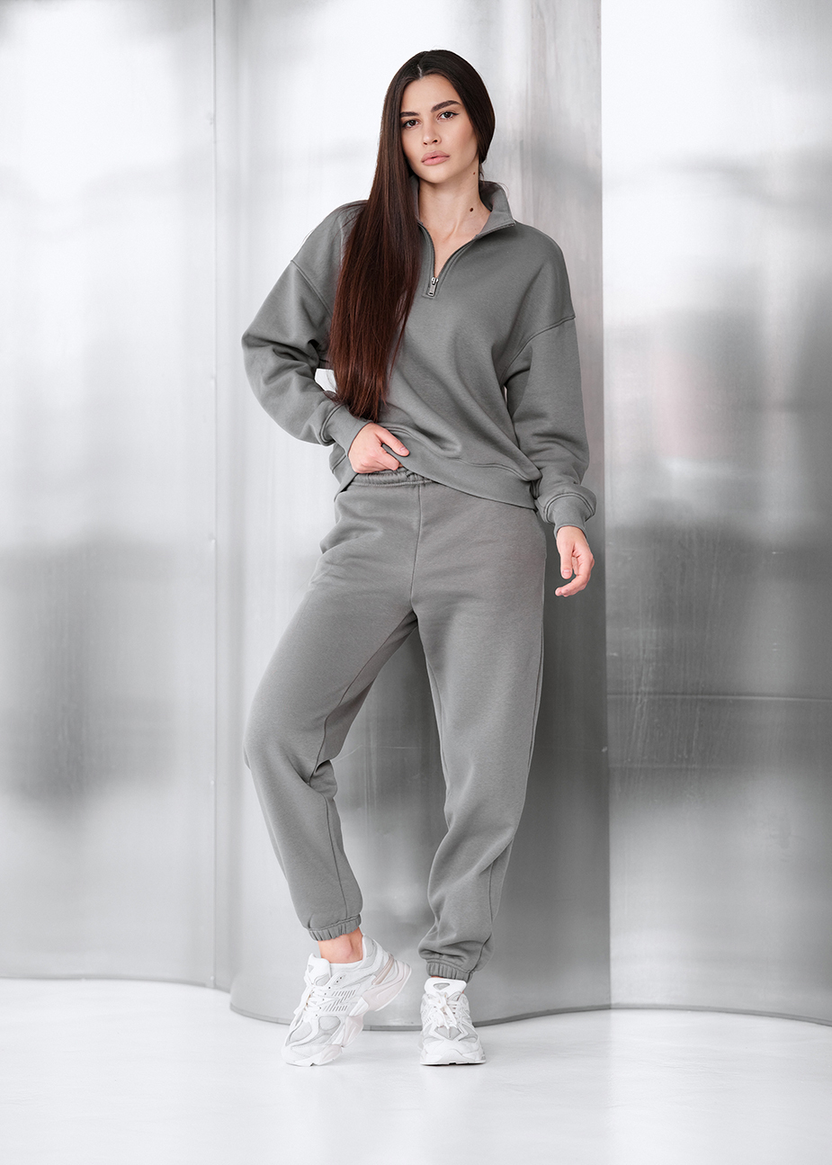 Dres Staff gray fleece