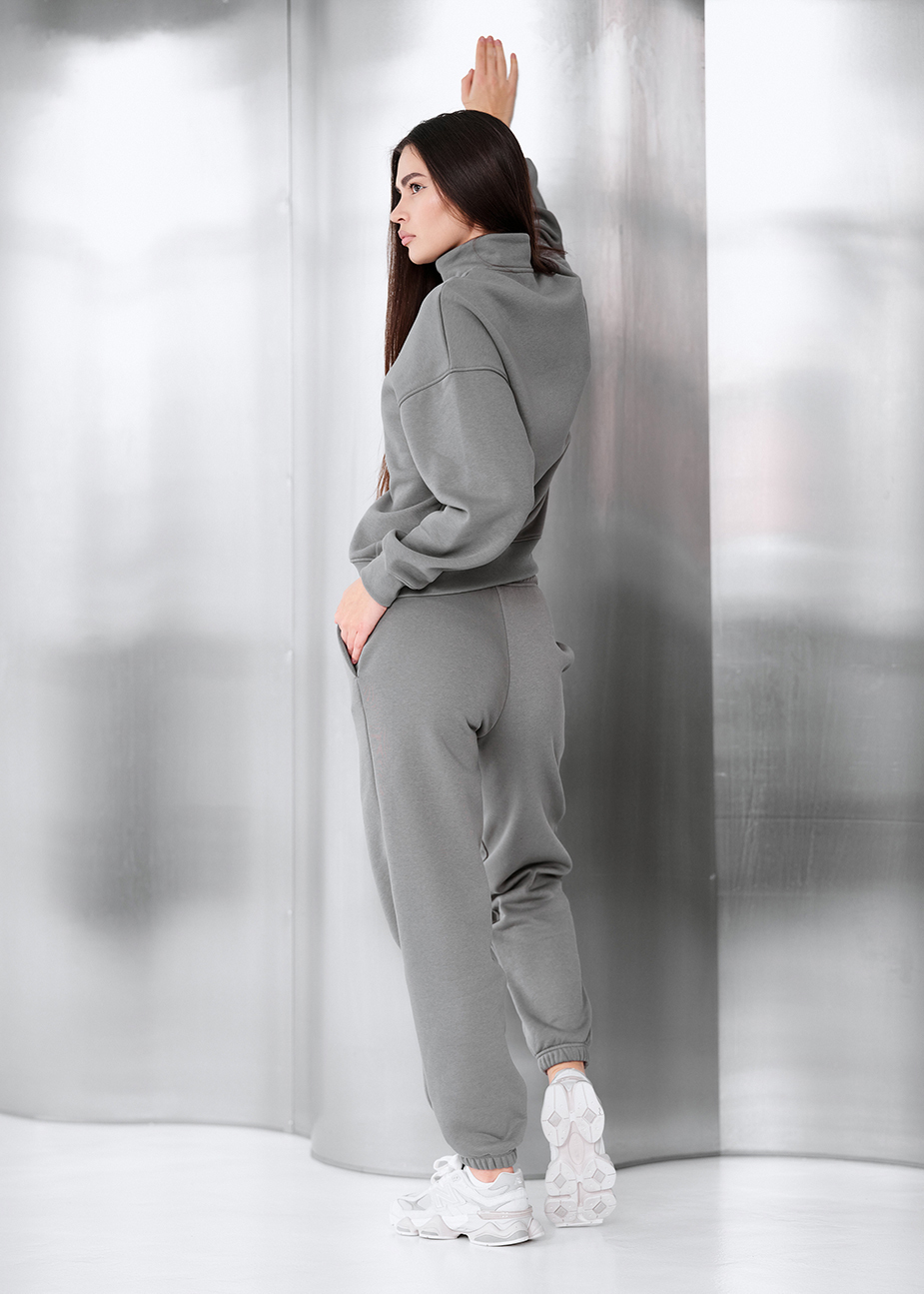 Dres Staff gray fleece